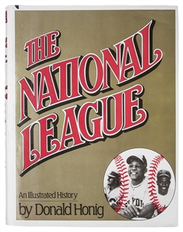 "The National League" Multi-Signed Hardcover Book With 71 Signatures Including Koufax (3X), Kiner (2X) & Mathews (PSA/DNA)